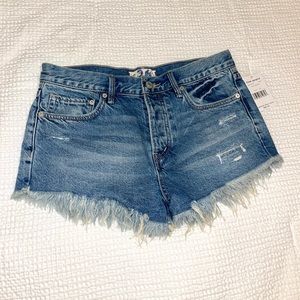 NWT Free People Cutoff Denim Shorts